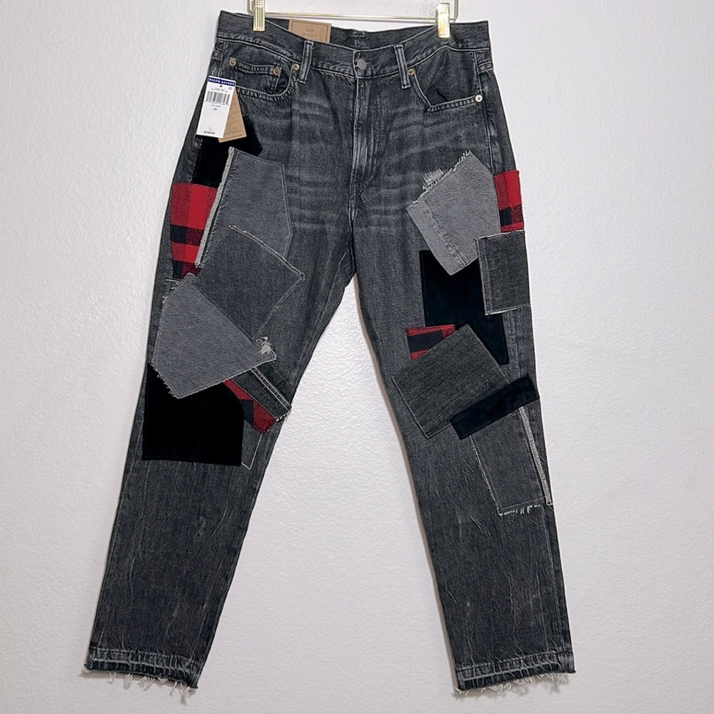 New Polo Ralph Lauren The Avery Boyfriend ETA Wash Jeans Size 29R & 30R